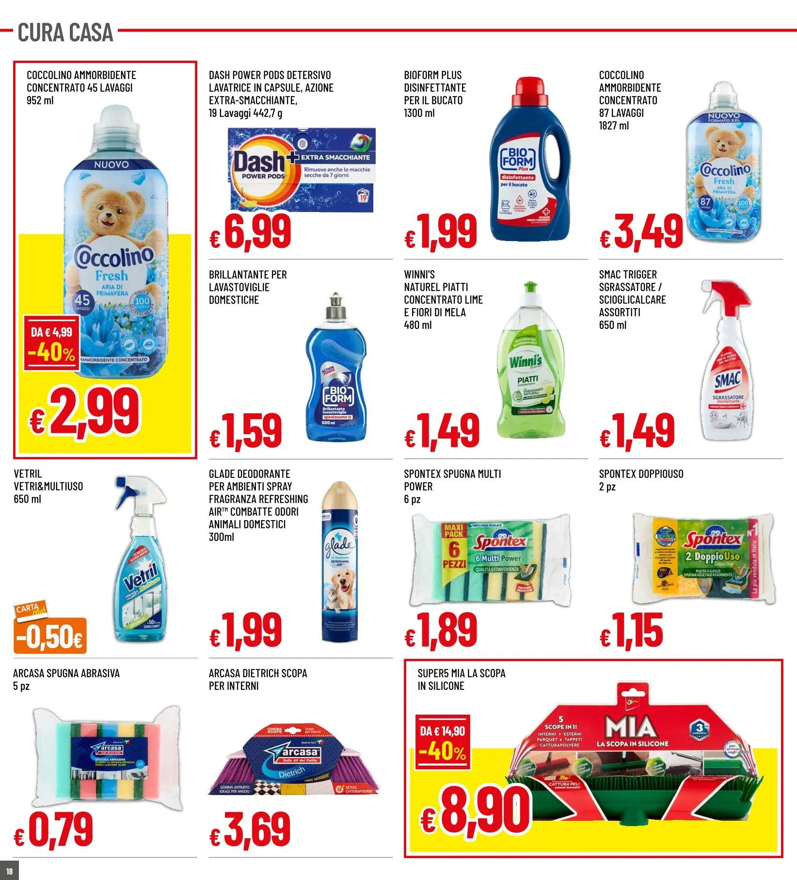 Volantini Famila Superstore da 18 giugno a 1 luglio di 2026 - Pagina del volantino 18