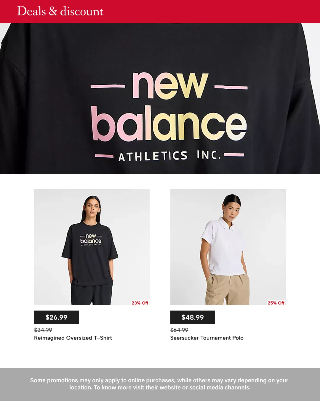 Weekly ad  New Balance Sales from April 15 to May 4 2026 - Page 18