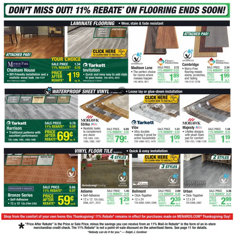 Weekly ad Menards Black Friday Sale from November 27 to November 30 2025 - Page 17