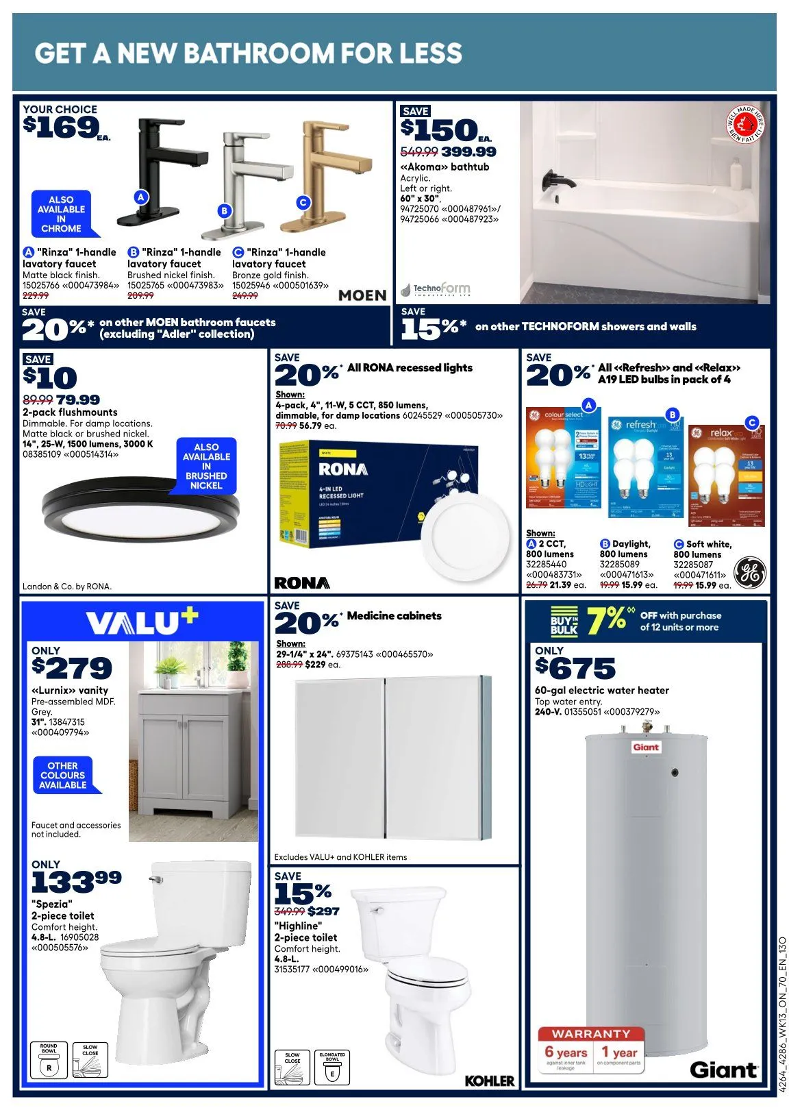 RONA Sales from April 23 to April 29 2026 - flyer page 18