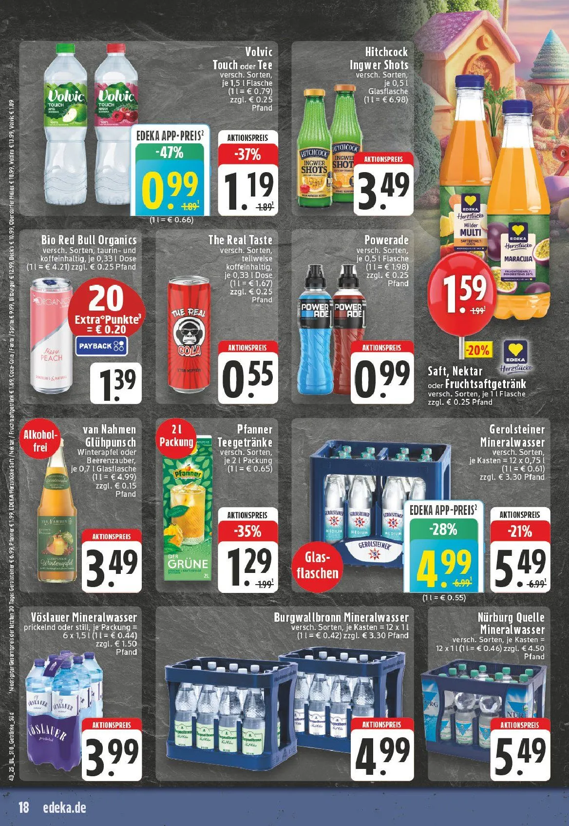 Edeka Angebote von 18. Oktober bis 25. Oktober 2025 - Prospekt seite 18