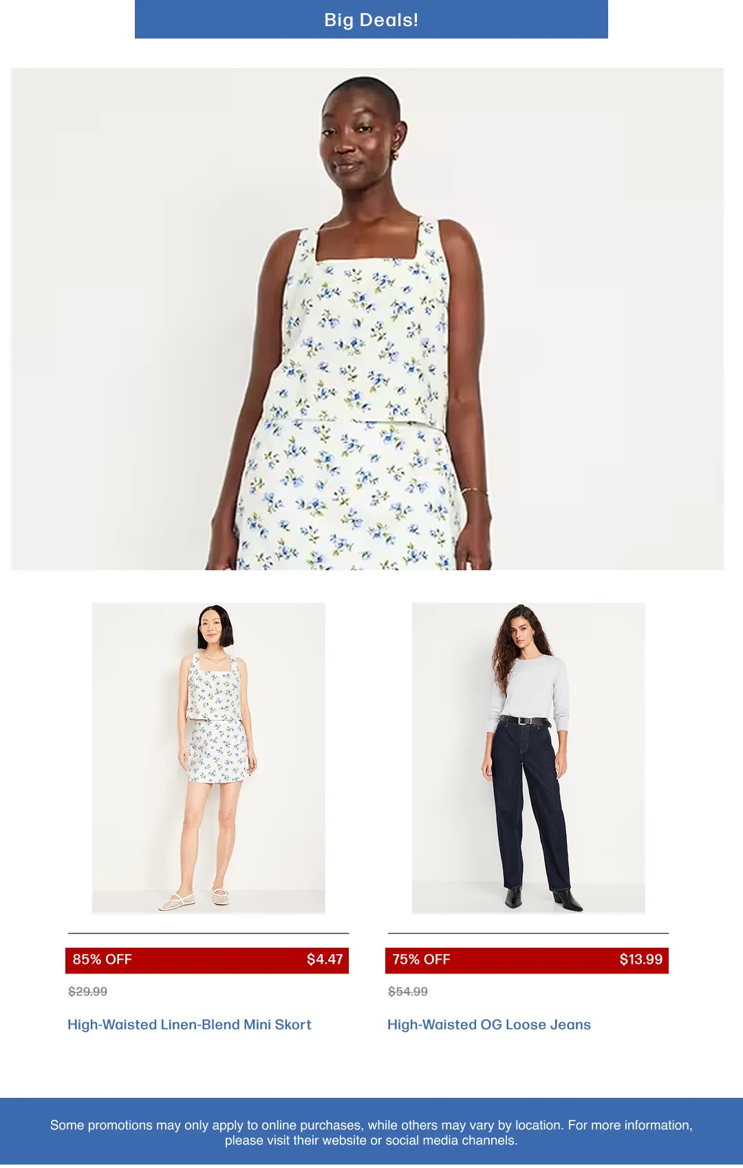 Weekly ad  Old Navy Sales from April 6 to April 26 2026 - Page 18