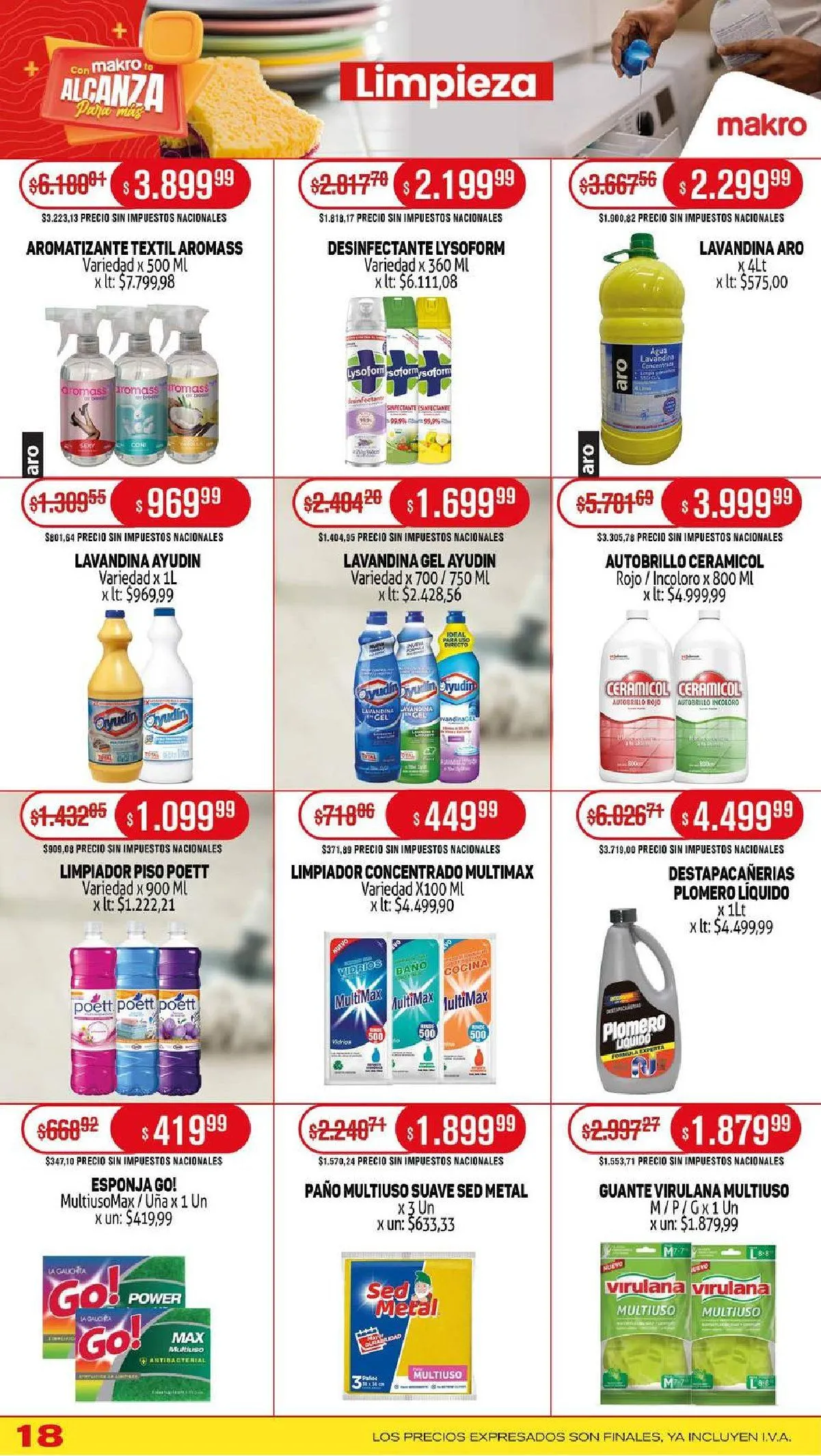 Ofertas de Ofertas Makro 7 de agosto al 14 de agosto 2025 - Página 18 del catálogo