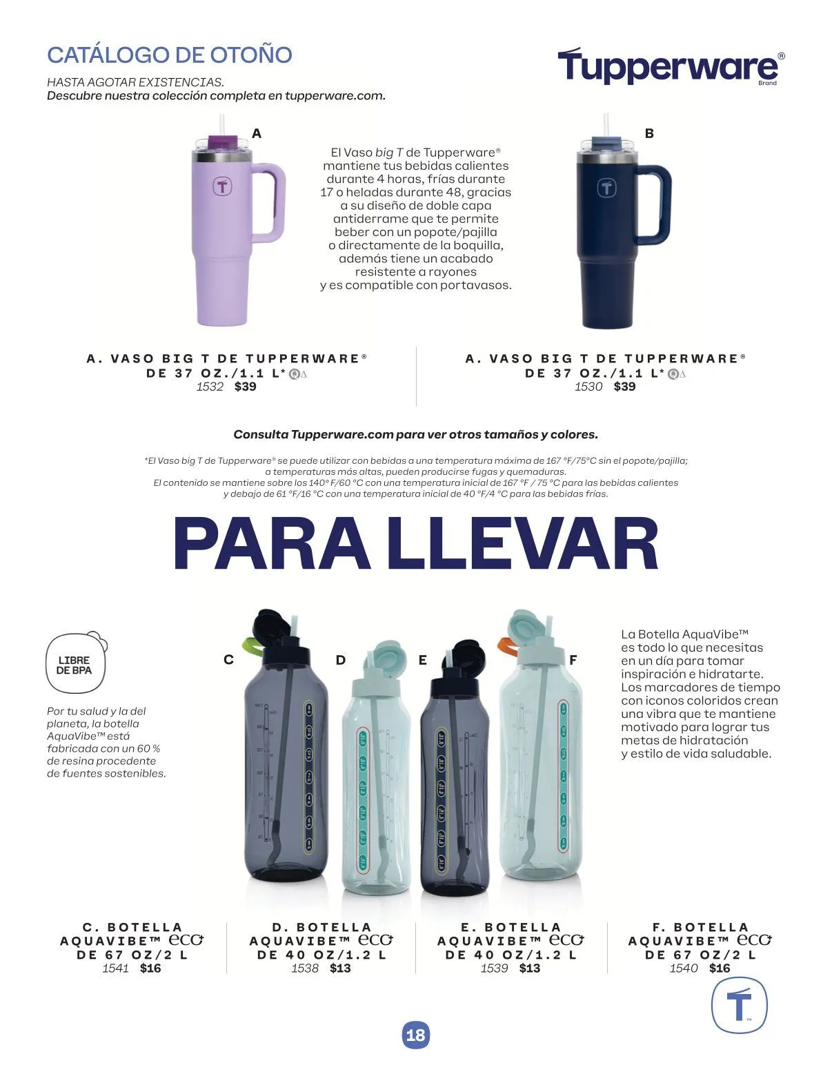 Catálogo de Tupperware  ofertas 1 de septiembre al 31 de diciembre 2025 - Pagina 18