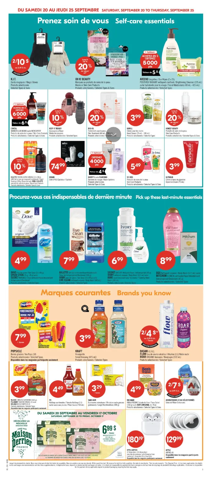 Pharmaprix flyers from September 20 to September 25 2025 - flyer page 18