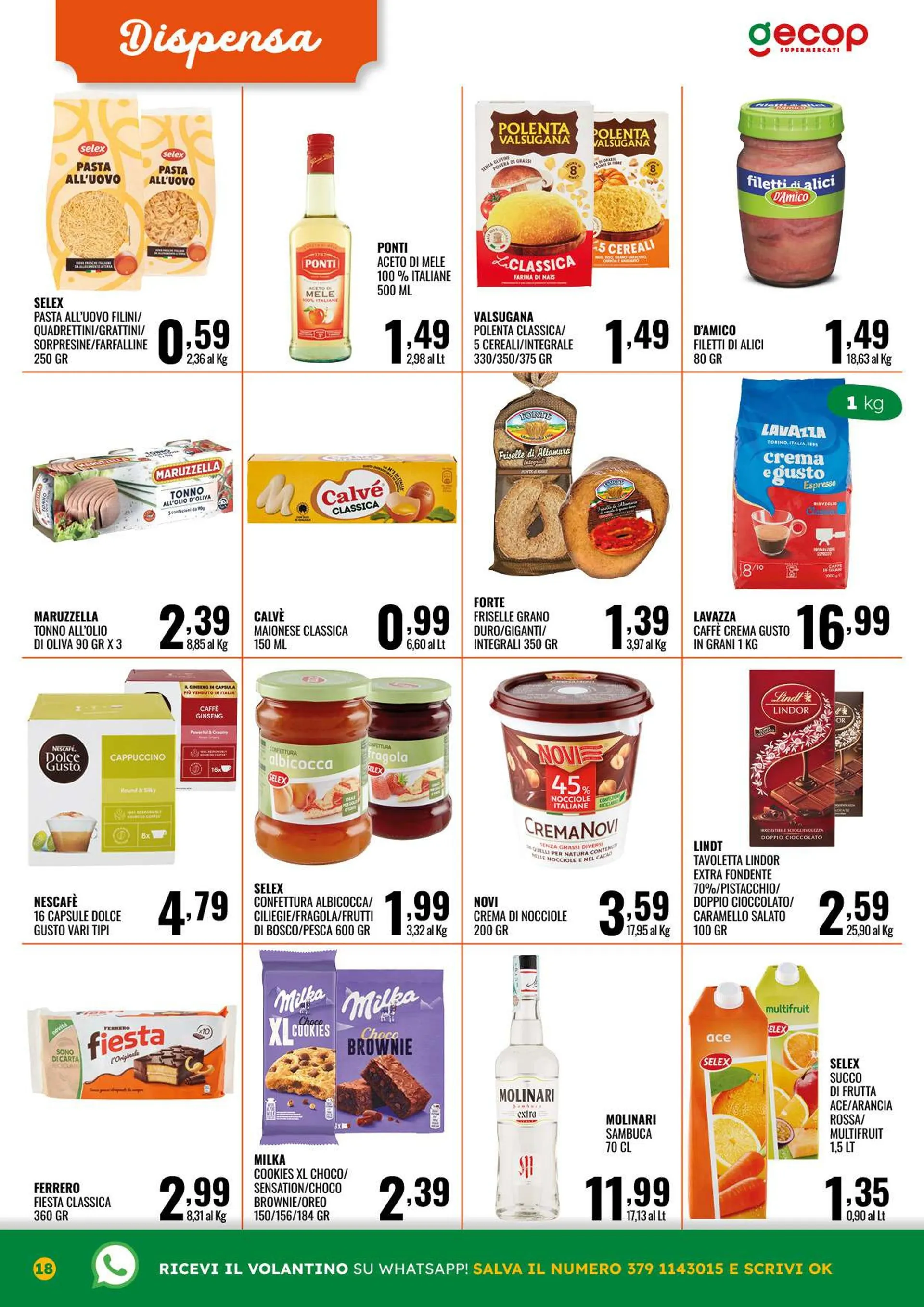 Volantini Gecop da 9 febbraio a 22 febbraio di 2026 - Pagina del volantino 18