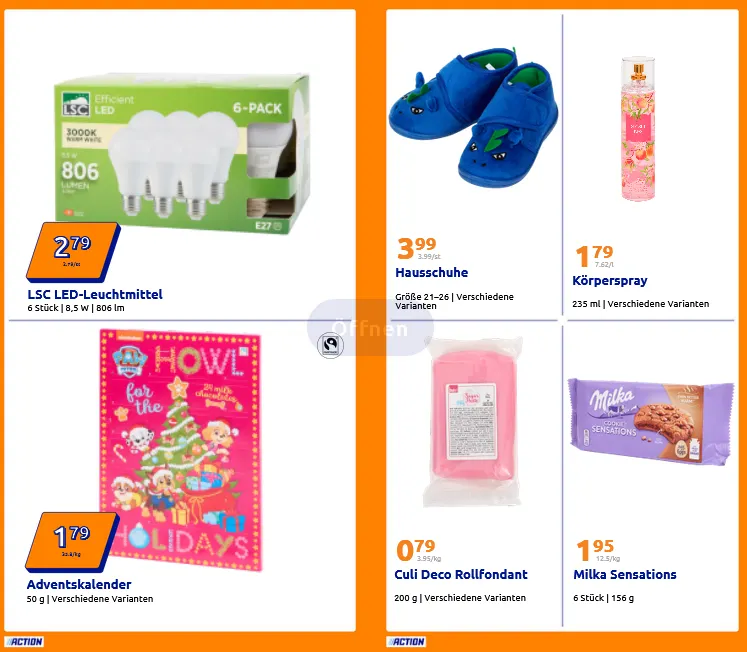 Action Angebote von 22. Oktober bis 28. Oktober 2025 - Prospekt seite 18