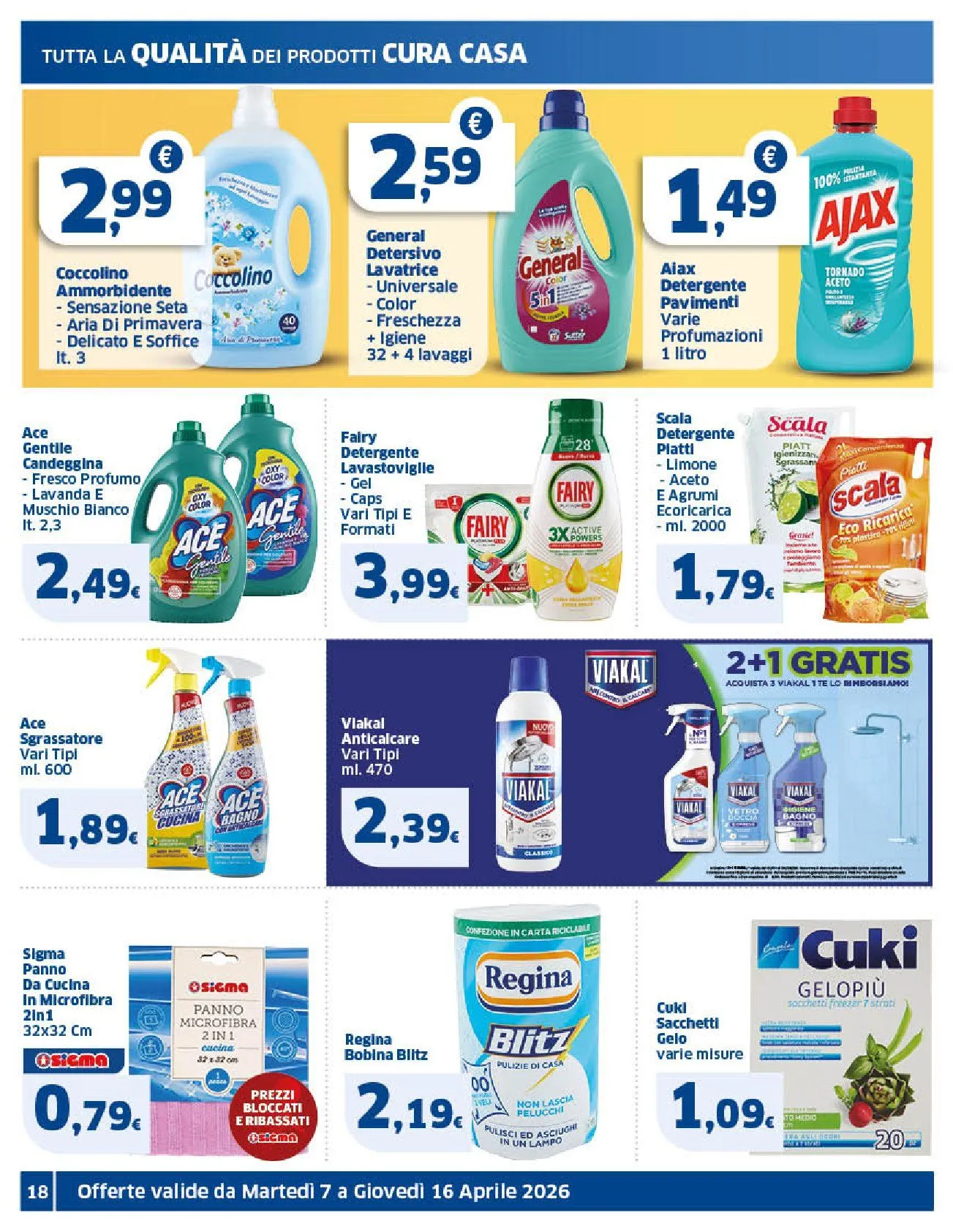 Sigma Volantino da 7 aprile a 16 aprile di 2026 - Pagina del volantino 18