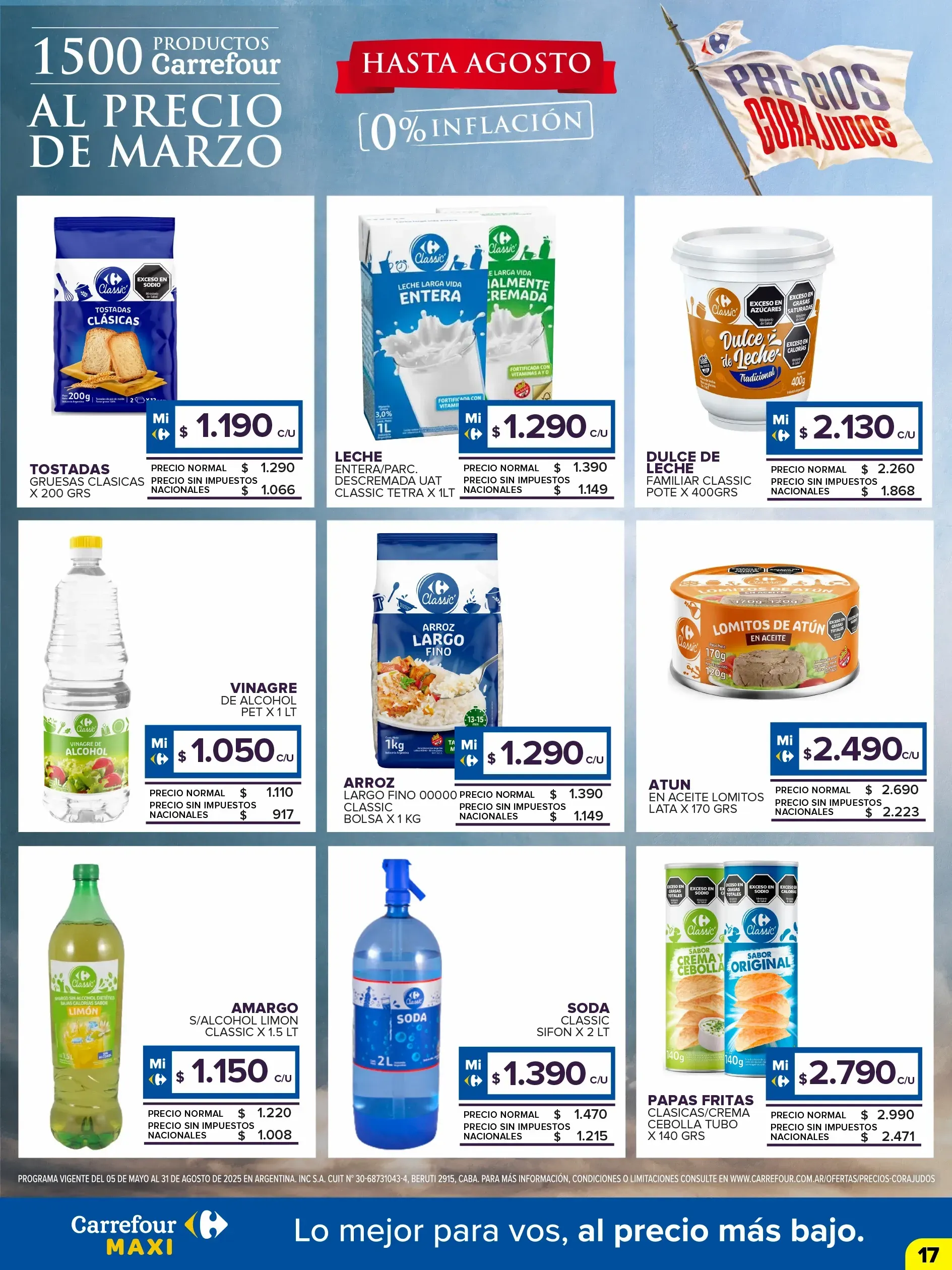 Ofertas de Ofertas Carrefour - Últimos catálogos 14 de julio al 20 de julio 2025 - Página 17 del catálogo