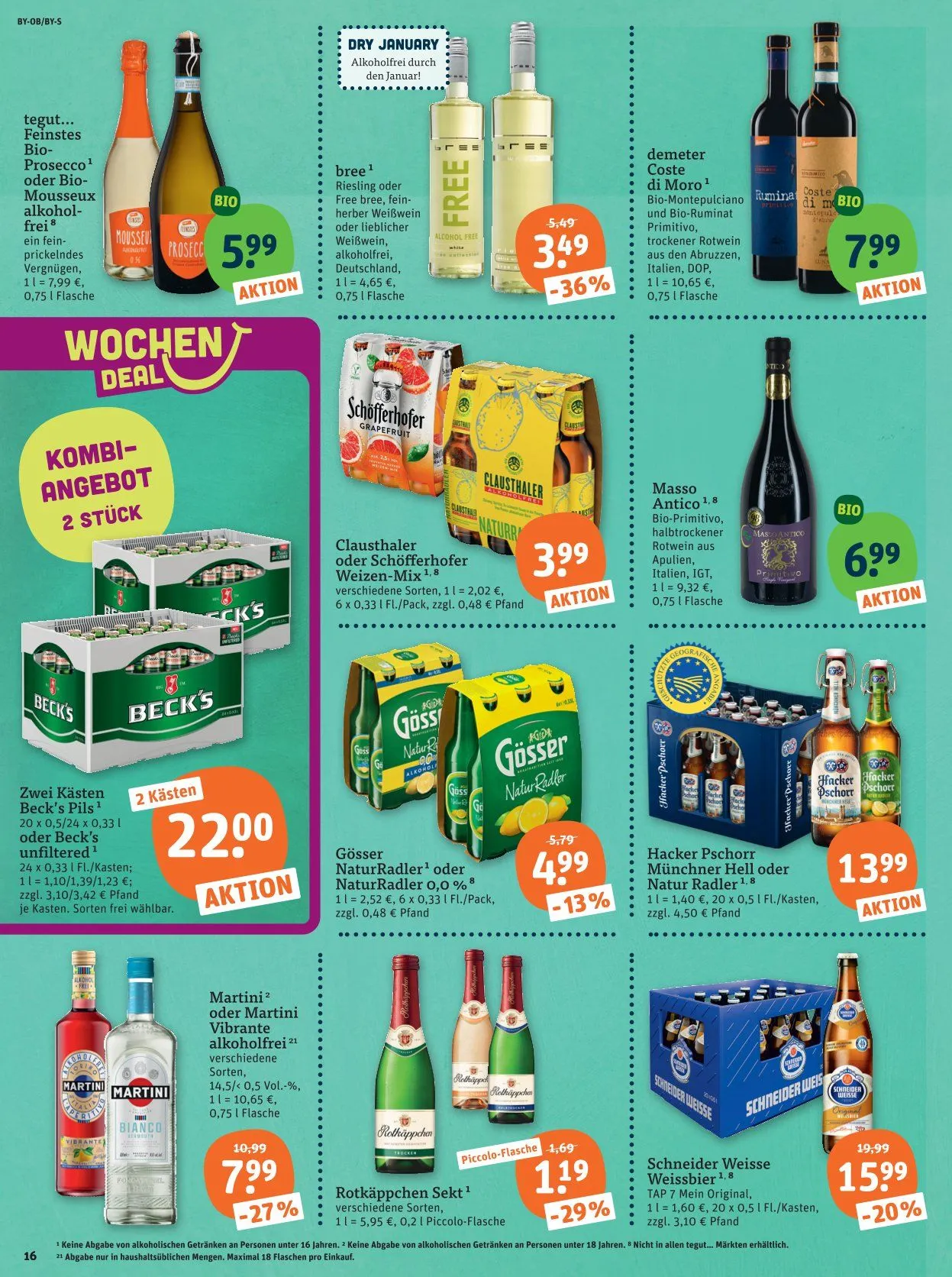 tegut... Angebote von 16. Januar bis 17. Januar 2026 - Prospekt seite 18