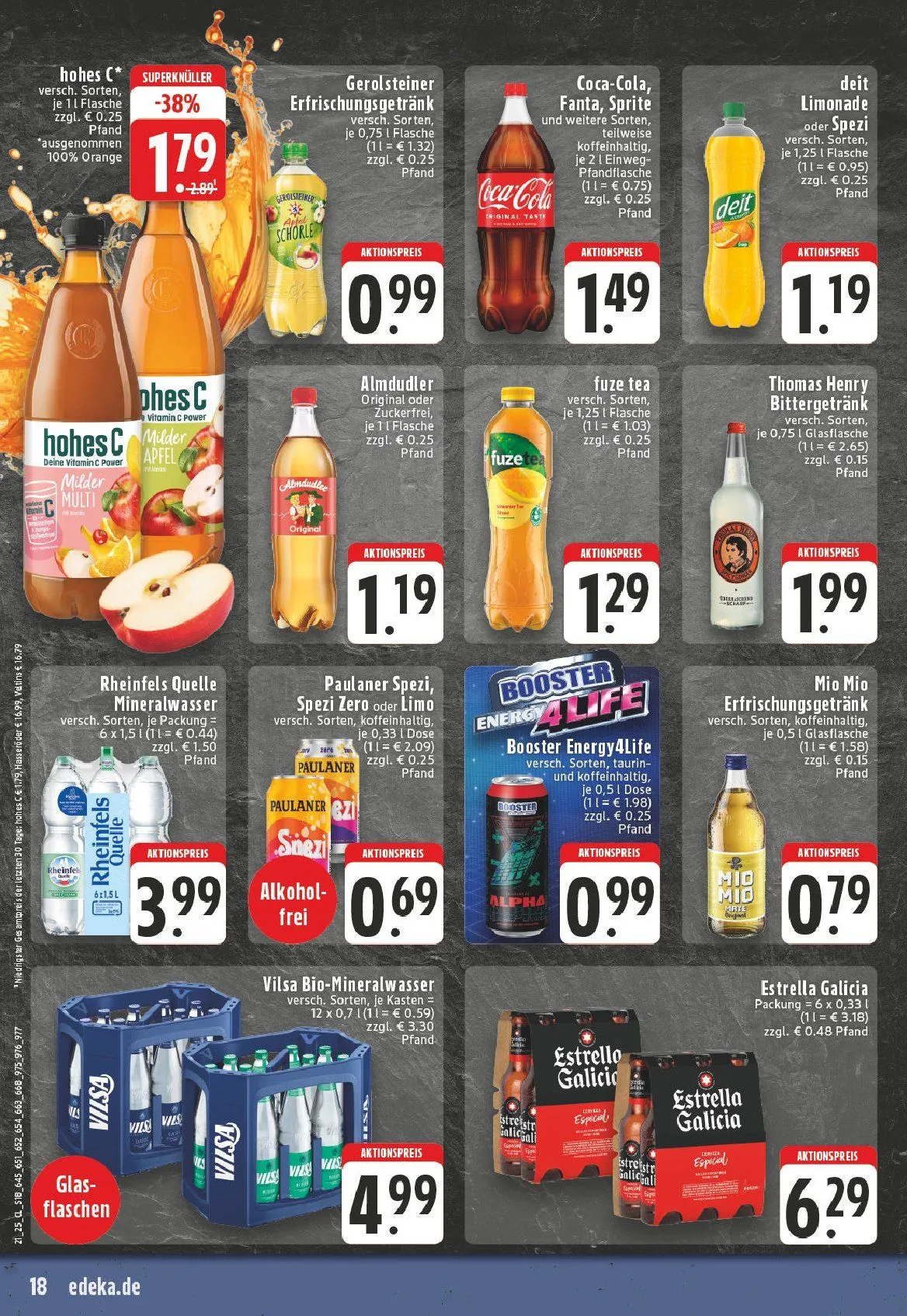 Edeka Prospekt von 19. Mai bis 24. Mai 2025 - Prospekt seite 18