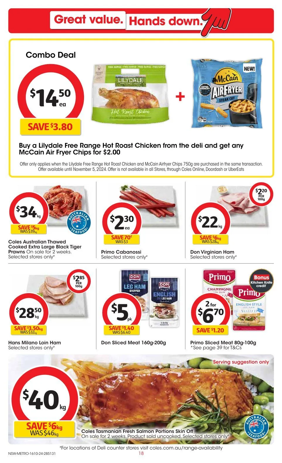 Coles Weekly Ad - Catalogue valid from 16 October to 22 October 2024 - page 18