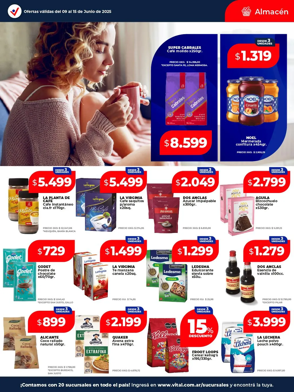 Ofertas de Vital Ofertas 9 de junio al 16 de junio 2025 - Página 18 del catálogo