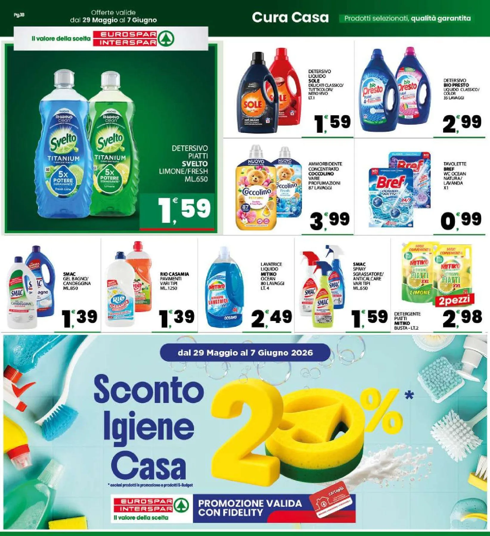  Volantini Interspar da 29 maggio a 7 giugno di 2026 - Pagina del volantino 18
