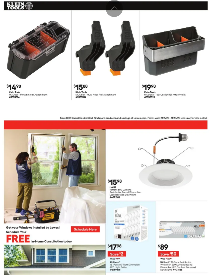 Weekly ad Lowe's Sales from November 6 to November 19 2025 - Page 18