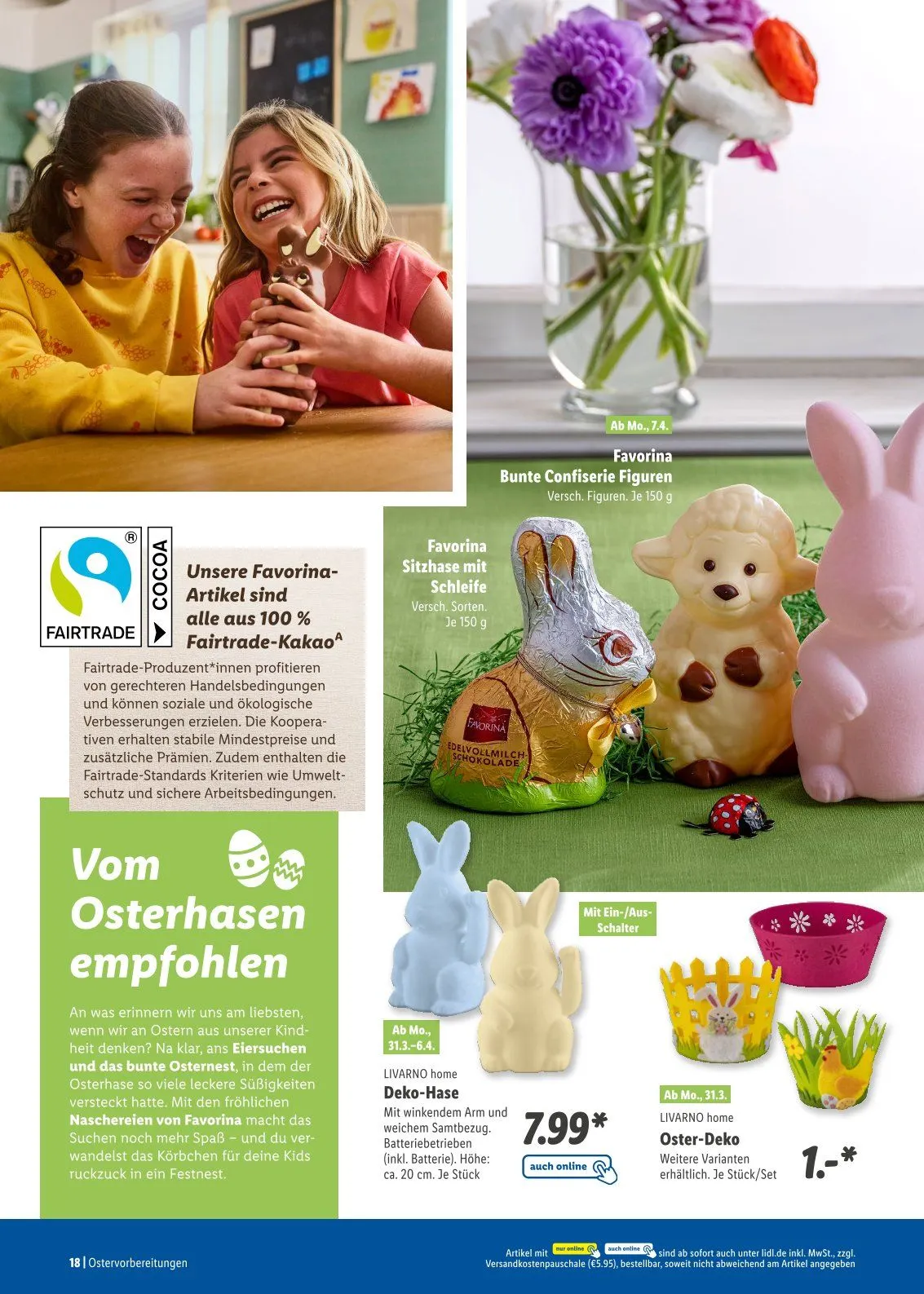 Lidl Prospekt von 25. März bis 20. April 2025 - Prospekt seite 18