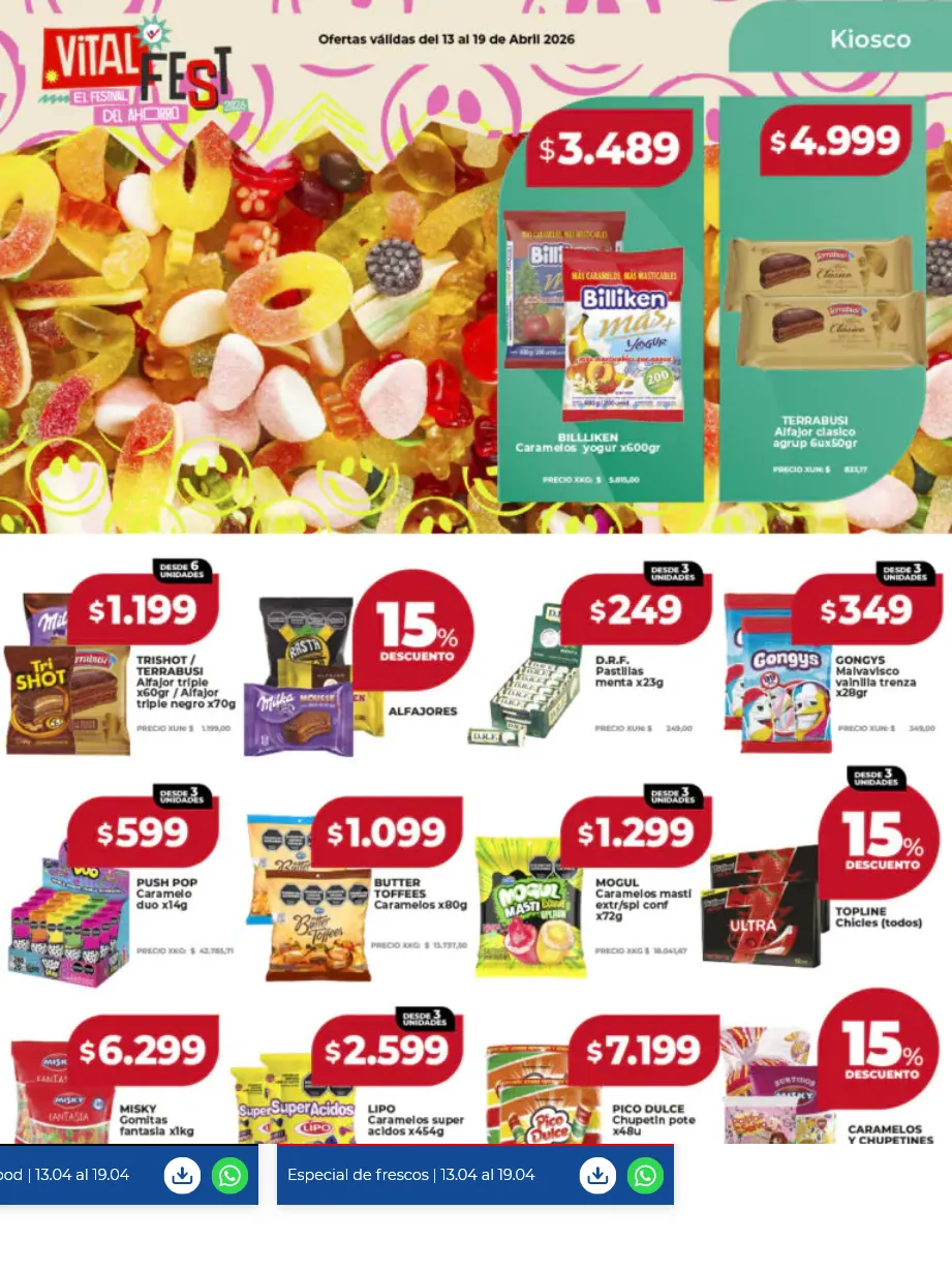 Ofertas de Ofertas Vital  13 de abril al 19 de abril 2026 - Página 26 del catálogo