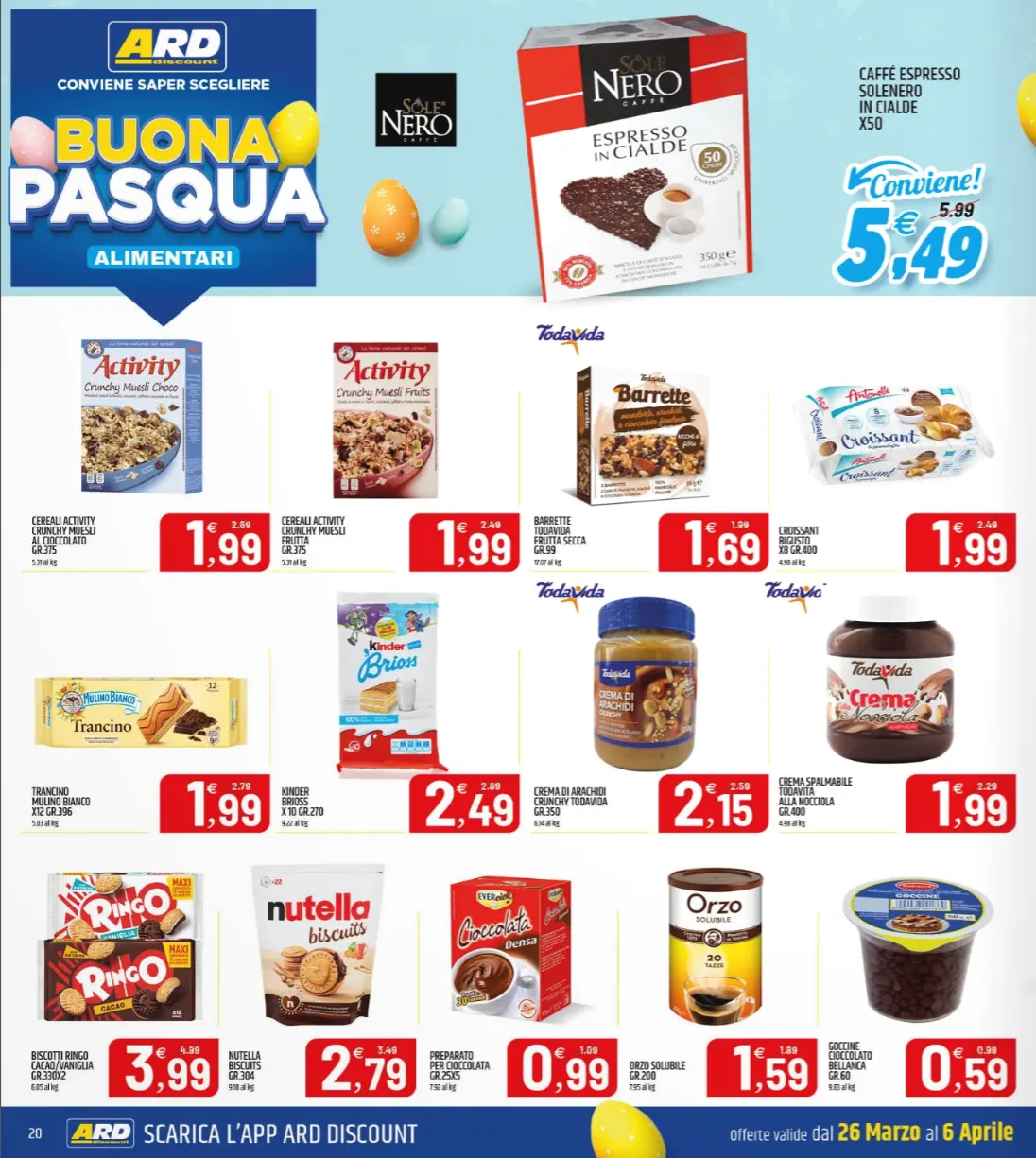 Volantini ARD Discount da 26 marzo a 7 aprile di 2026 - Pagina del volantino 18