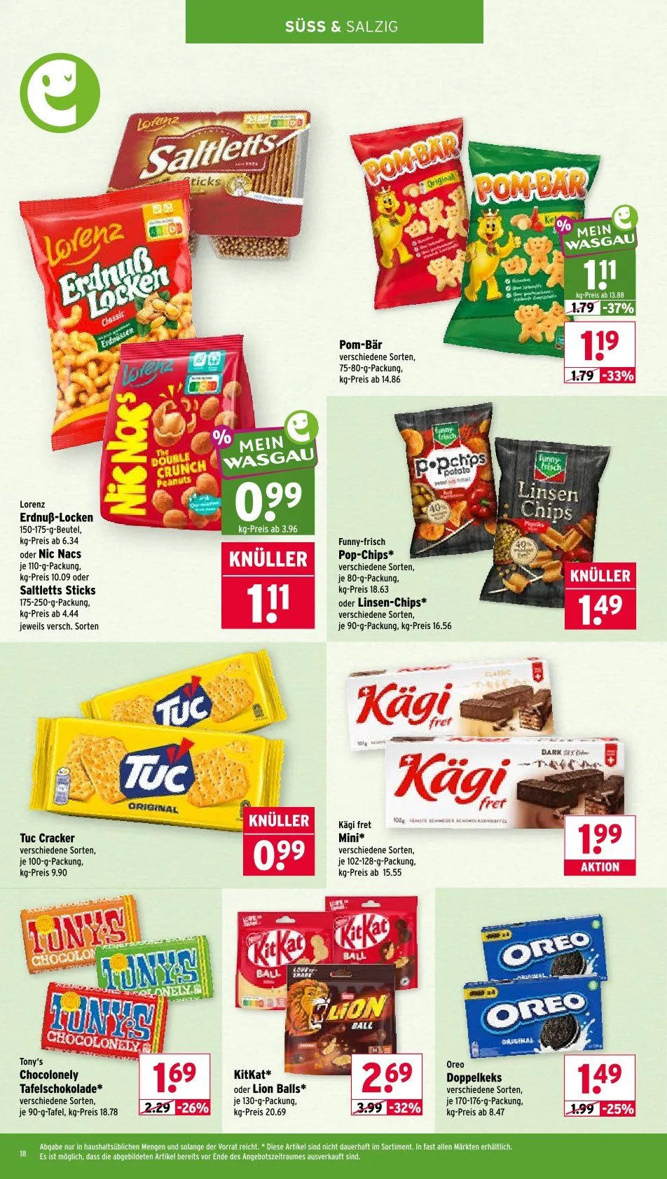 Wasgau Angebote von 26. Mai bis 30. Mai 2026 - Prospekt seite 18