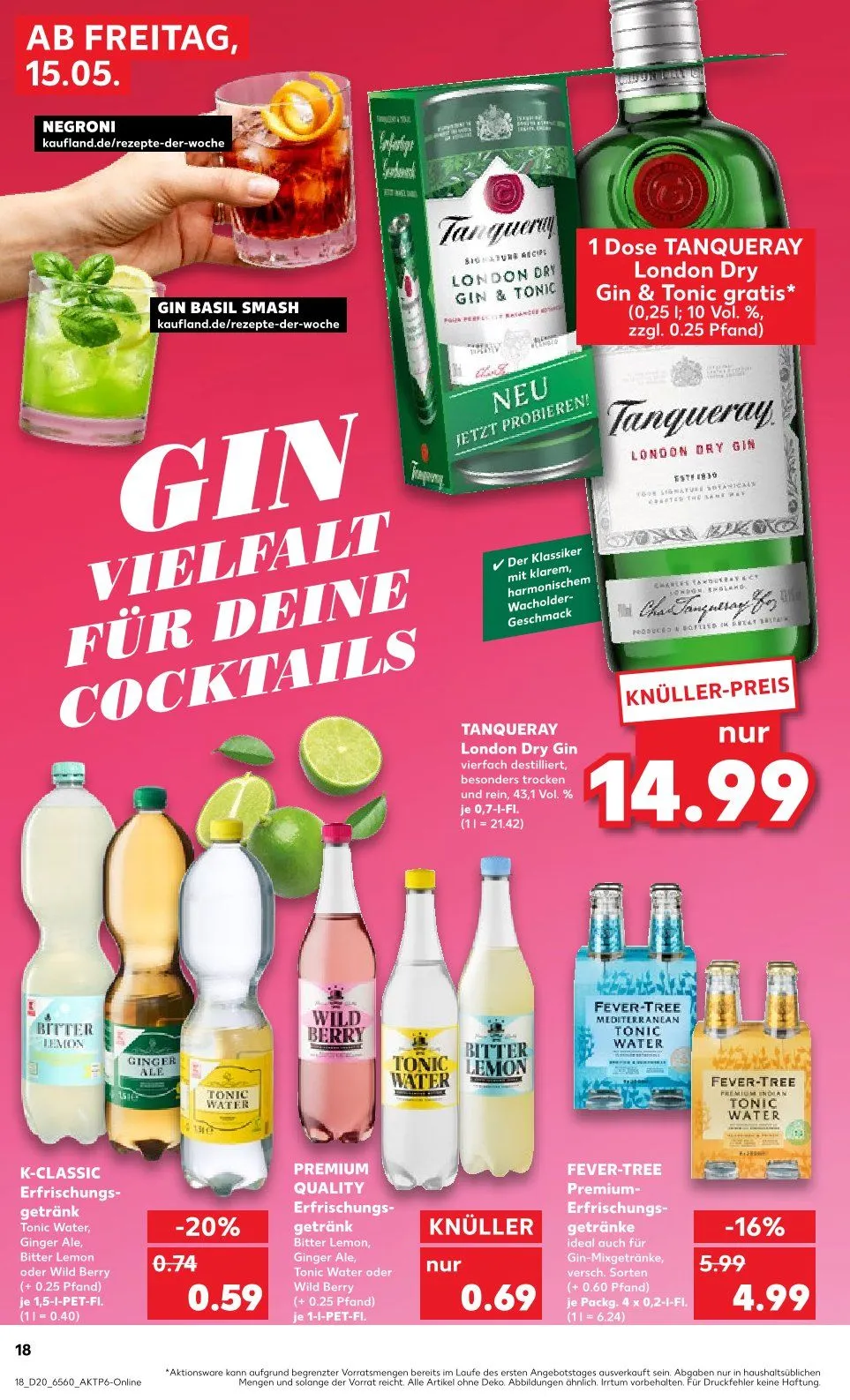  Kaufland Prospekte  von 15. Mai bis 20. Mai 2026 - Prospekt seite 18