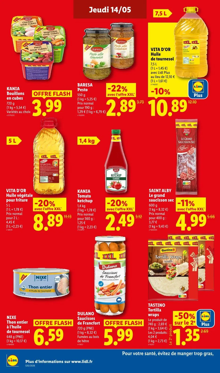 Catalogues Lidl du 14 mai au 20 mai 2026 - Catalogue page 18