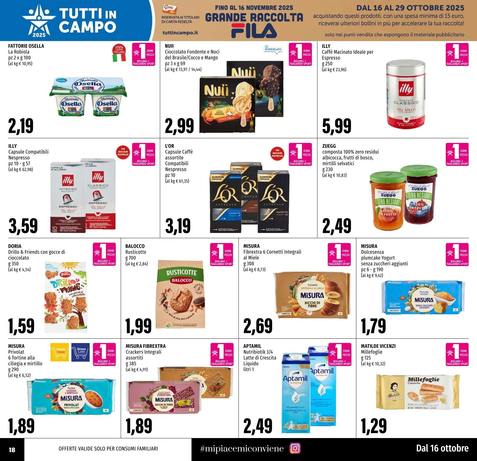 Volantini Emi Supermercati  da 16 ottobre a 29 ottobre di 2025 - Pagina del volantino 18