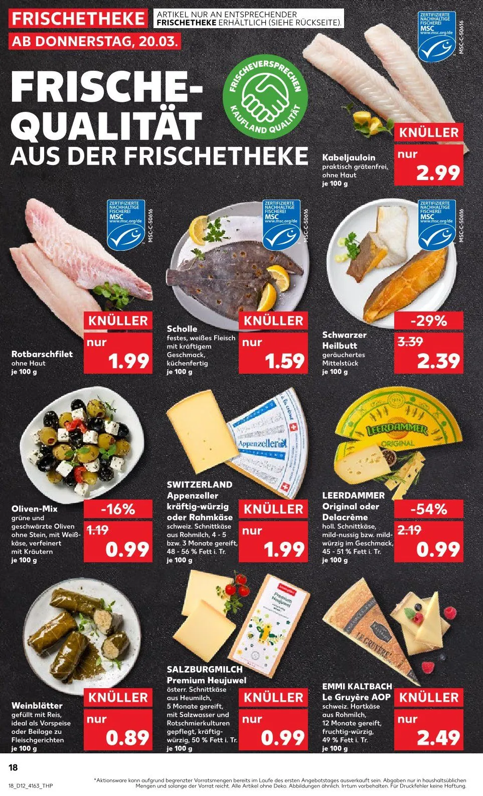 Kaufland Prospekt von 20. März bis 26. März 2025 - Prospekt seite 18