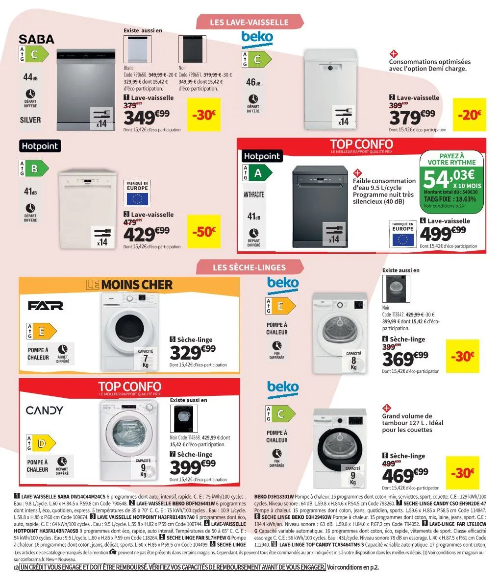 Catalogue Conforama du 24 février au 30 mars 2026 - Catalogue page 18