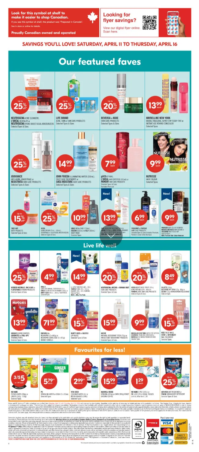 Pharmaprix Sales from April 9 to April 22 2026 - flyer page 18