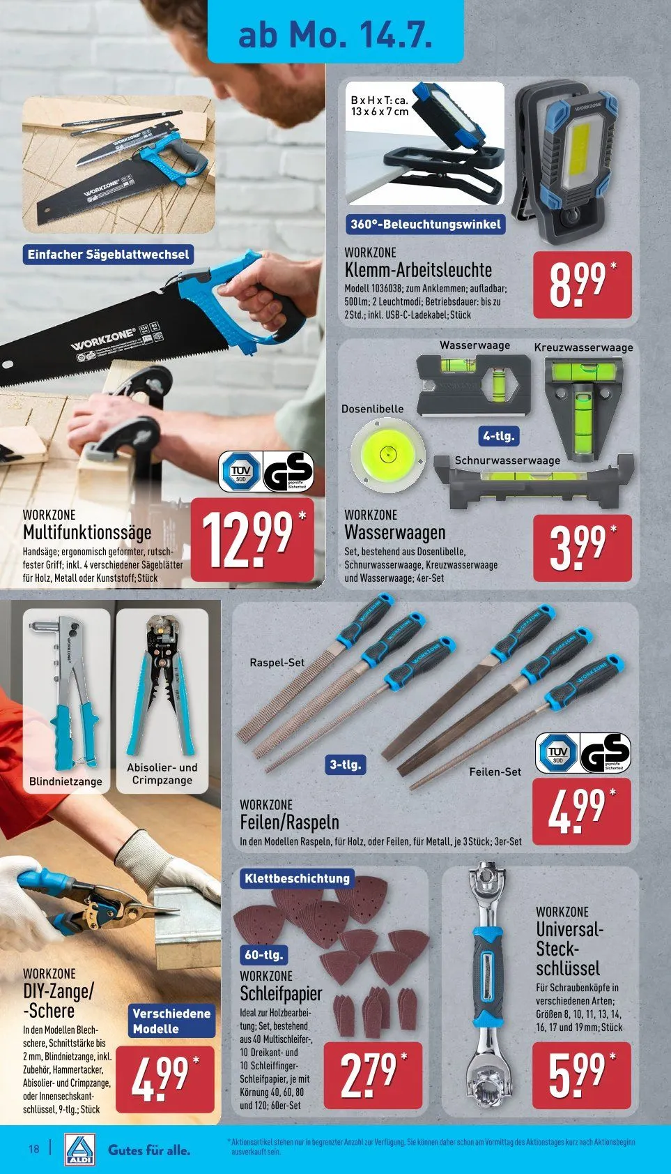 ALDI Nord Prospekte von 14. Juli bis 19. Juli 2025 - Prospekt seite 18