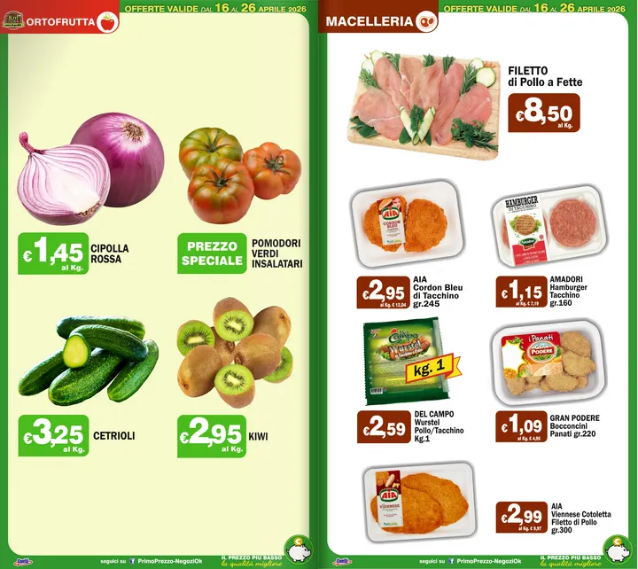 Volantini Primo Prezzo da 16 aprile a 26 aprile di 2026 - Pagina del volantino 18