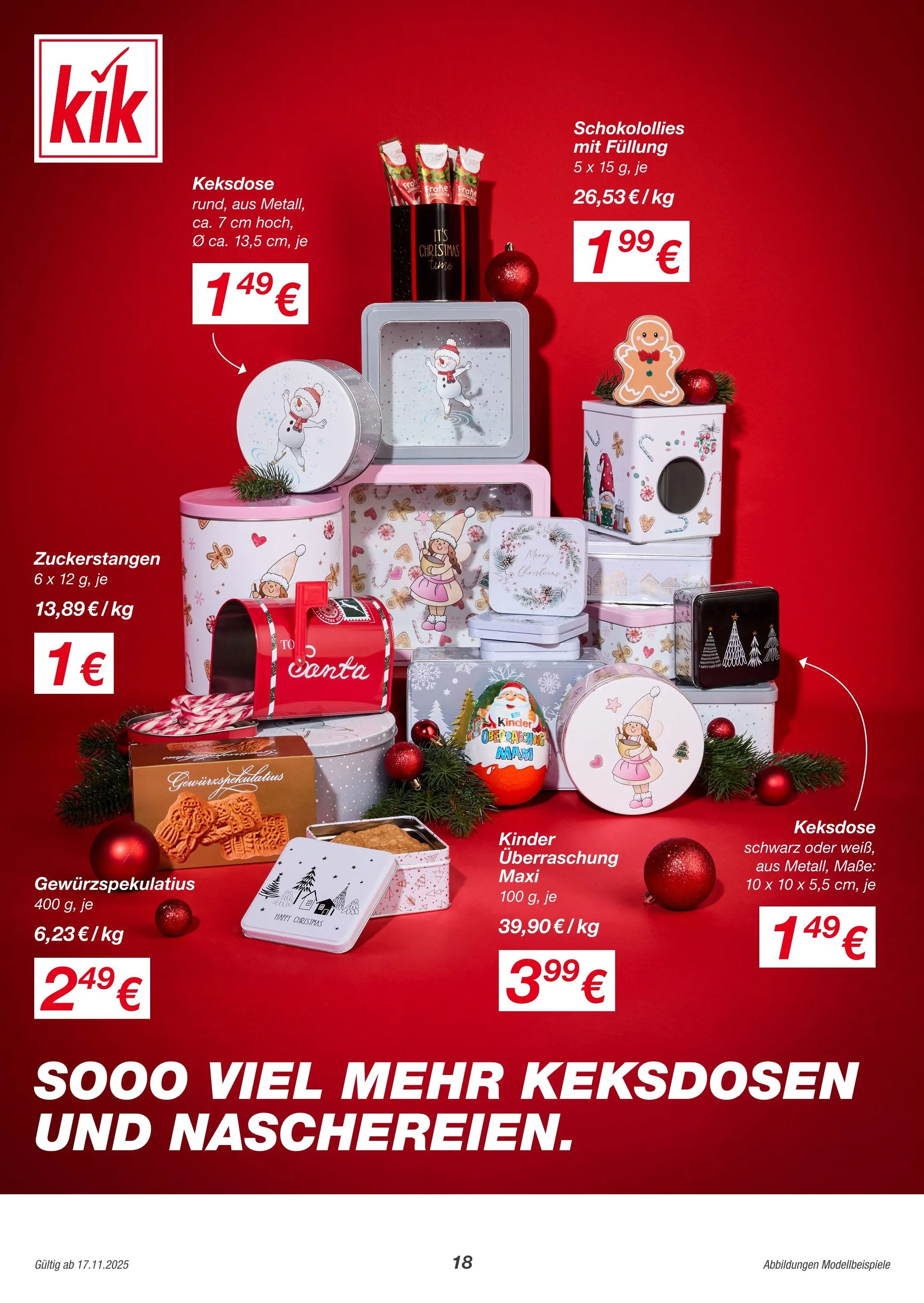 Kik Angebote von 17. November bis 9. Dezember 2025 - Prospekt seite 18