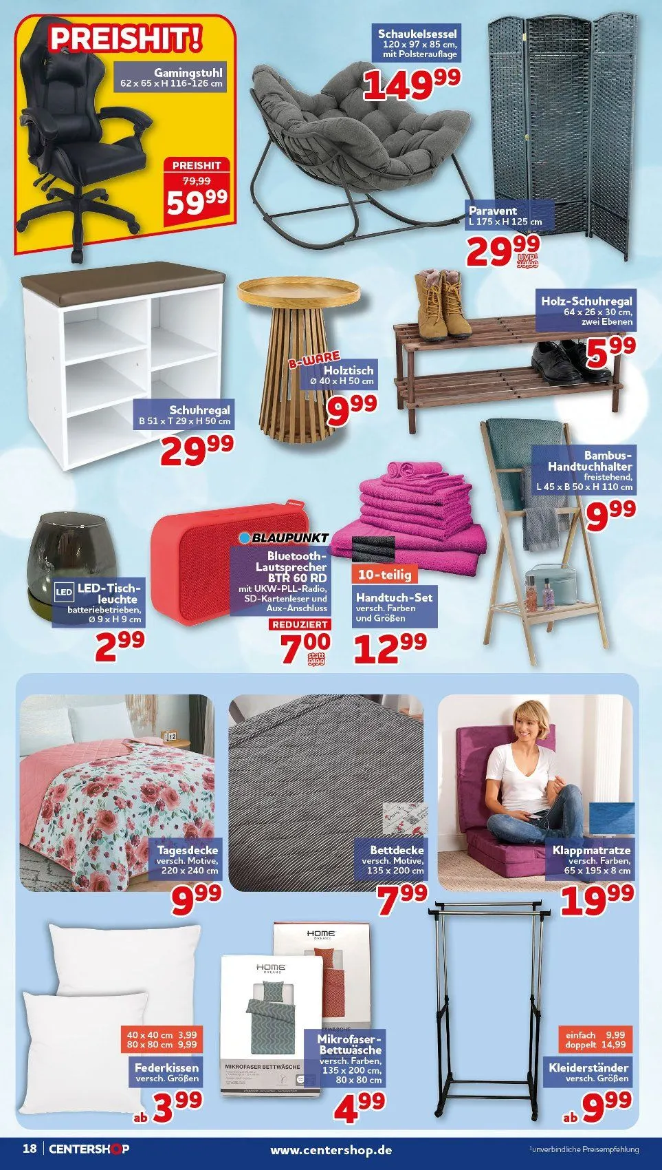 CENTERSHOP Angebote von 8. Juni bis 13. Juni 2026 - Prospekt seite 18