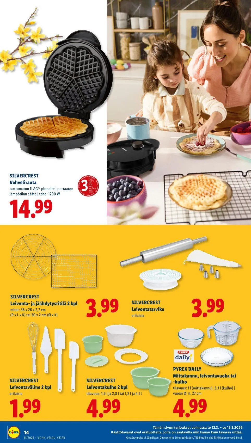 Kaupan Lidl uusimmat tarjoukset voimassa alkaen 12. maaliskuuta - 18. maaliskuuta 2026 - Tarjouslehti sivu 18