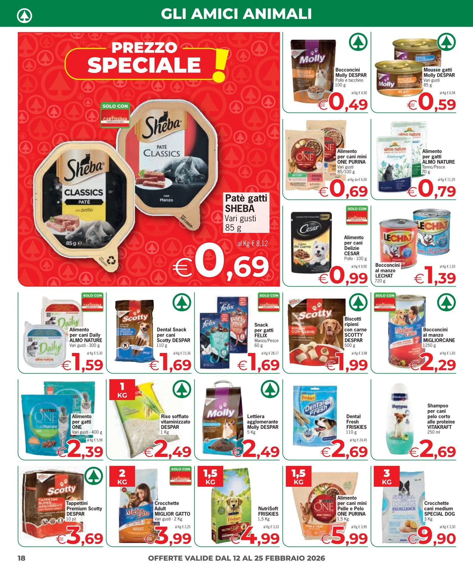 Volantini Despar da 12 febbraio a 25 febbraio di 2026 - Pagina del volantino 18