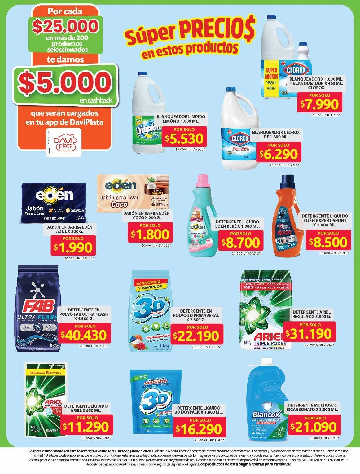 Catalogo de ofertas de Ara 11 de junio al 8 de julio 2026 - Pag 18
