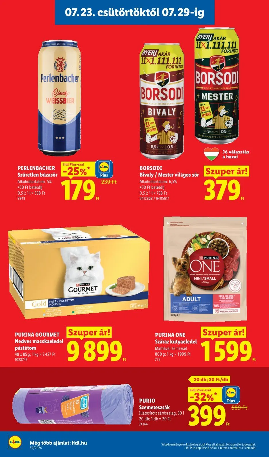 Katalógus  Lidl legfrissebb ajánlatai július 23.-tól július 29.-ig 2026. - Oldal 18