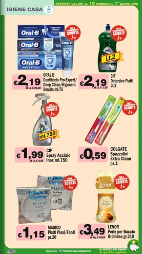 Volantini Primo Prezzo da 19 febbraio a 1 marzo di 2026 - Pagina del volantino 18