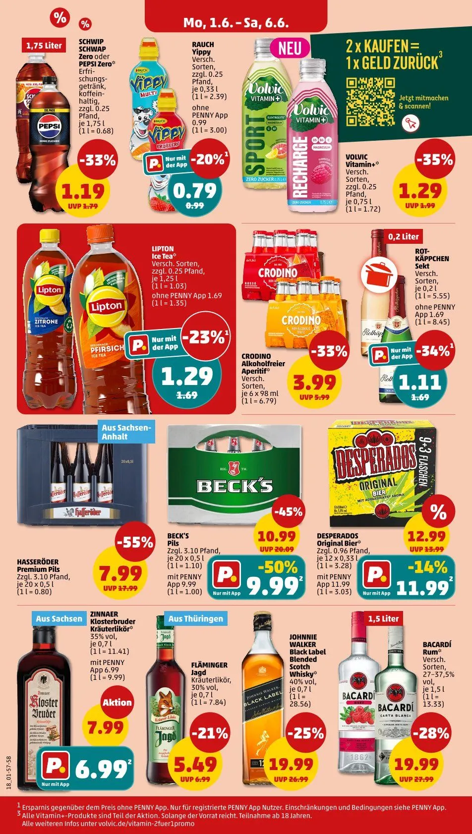 Penny Abgebote von 1. Juni bis 6. Juni 2026 - Prospekt seite 18