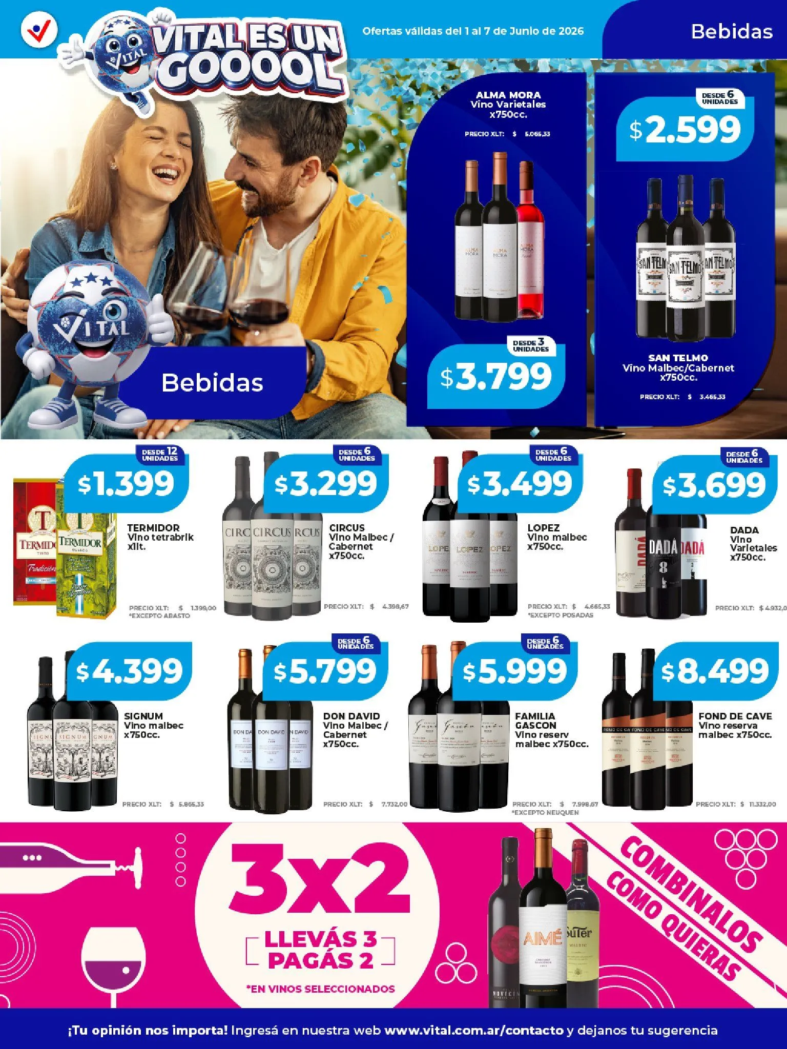 Ofertas de Vital Ofertas 1 de junio al 7 de junio 2026 - Página 18 del catálogo