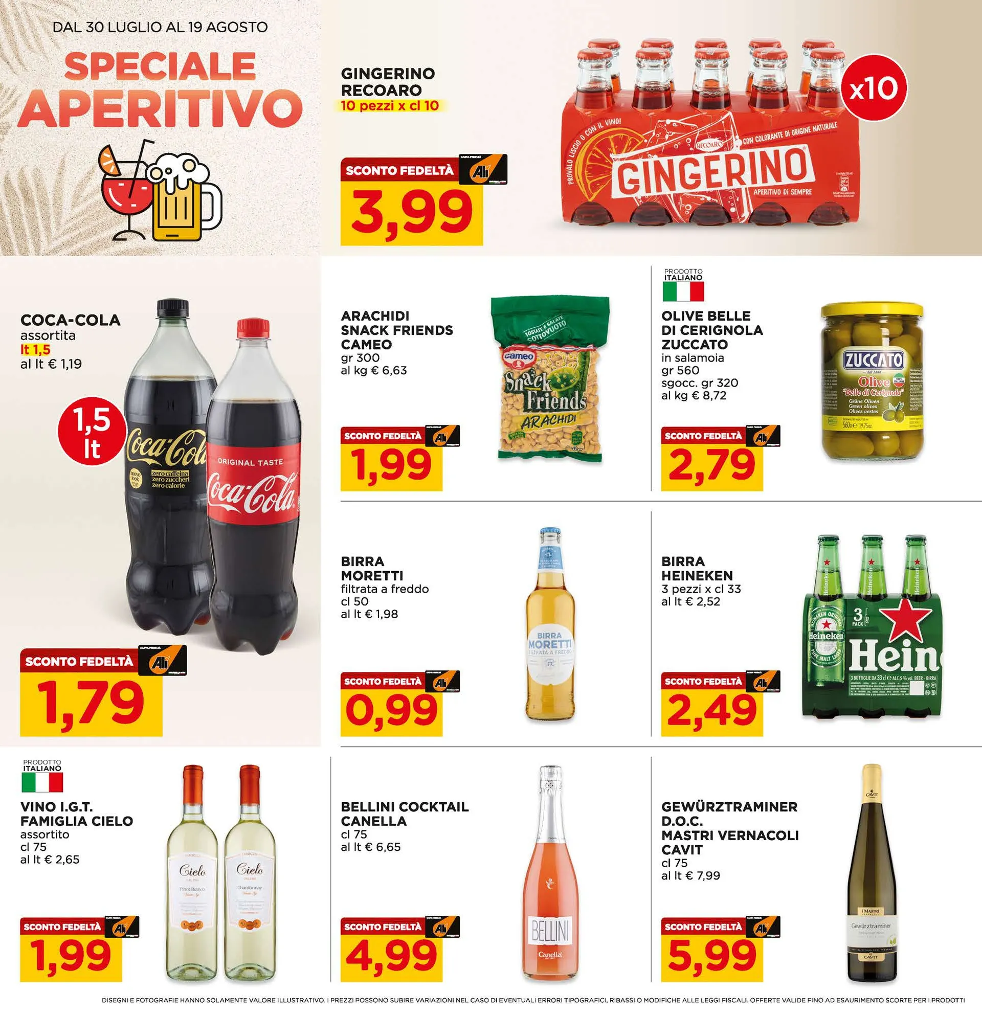 Volantini Alì Supermercati da 30 luglio a 19 agosto di 2026 - Pagina del volantino 18