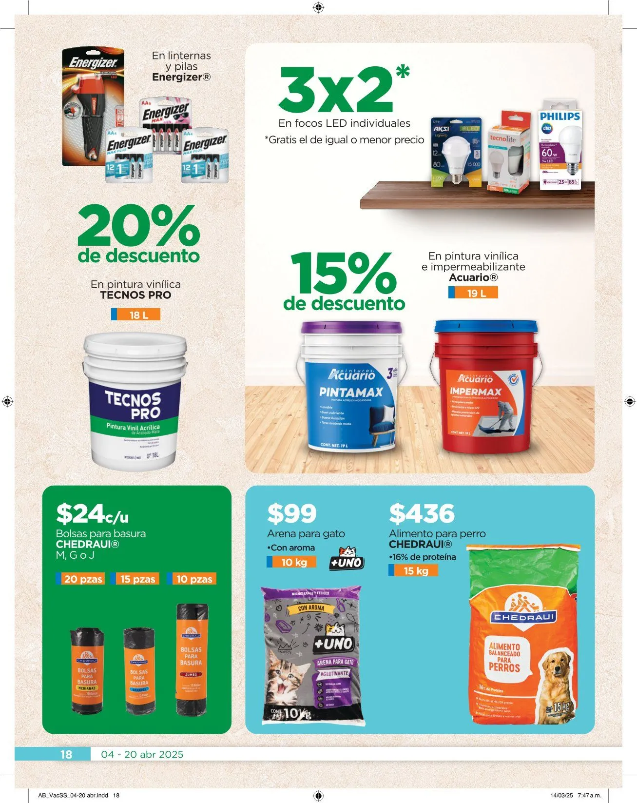 Catálogo de Chedraui Ofertas 8 de abril al 20 de abril 2025 - Pagina 18