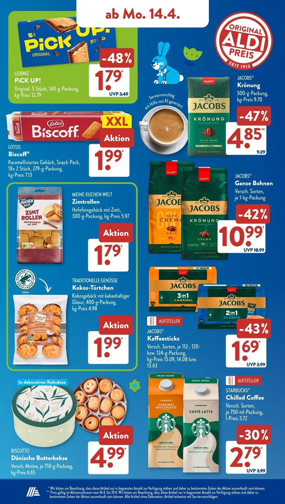 ALDI SÜD Angebote von 14. April bis 19. April 2025 - Prospekt seite 18