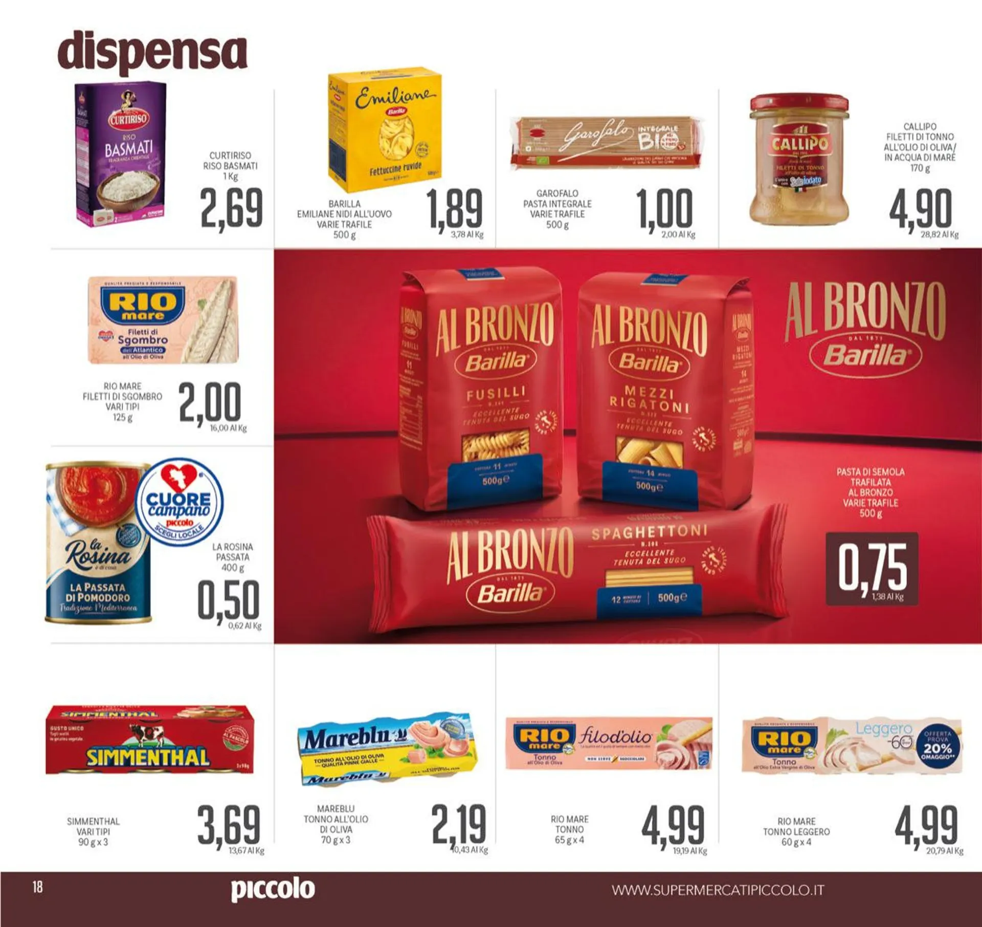Volantini Piccolo da 16 marzo a 25 marzo di 2026 - Pagina del volantino 18