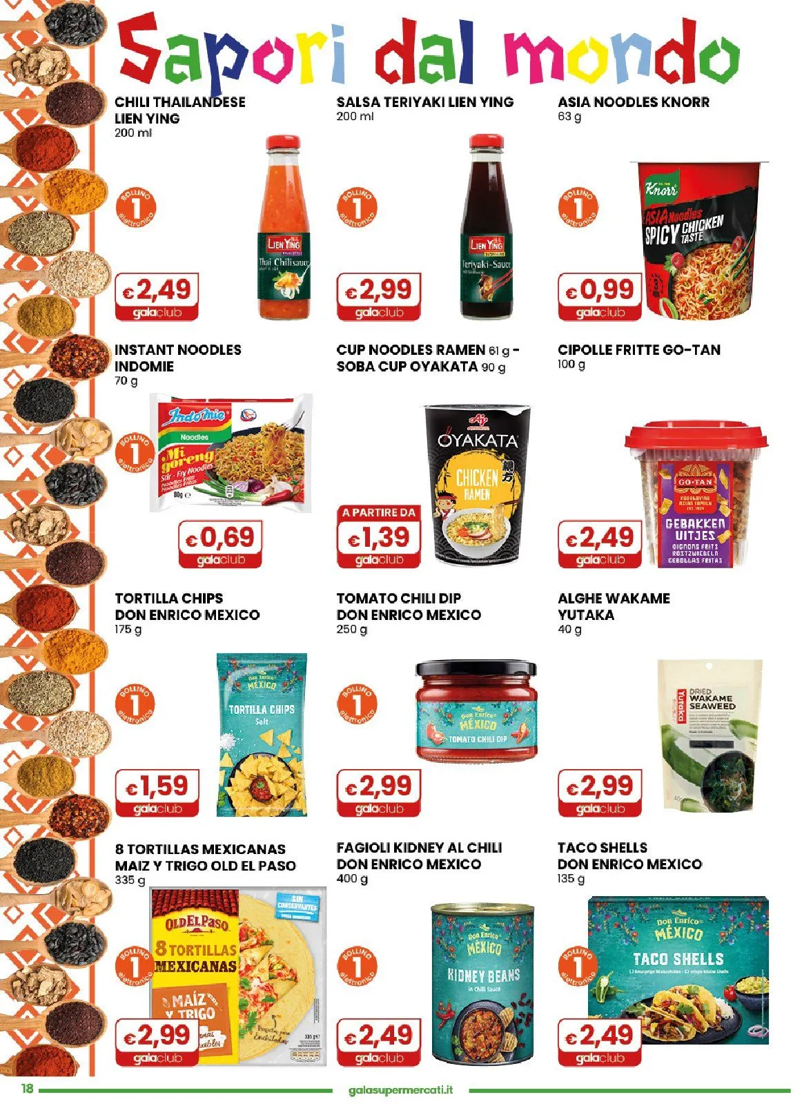 Volantini Gala Supermercati da 7 aprile a 21 aprile di 2026 - Pagina del volantino 18