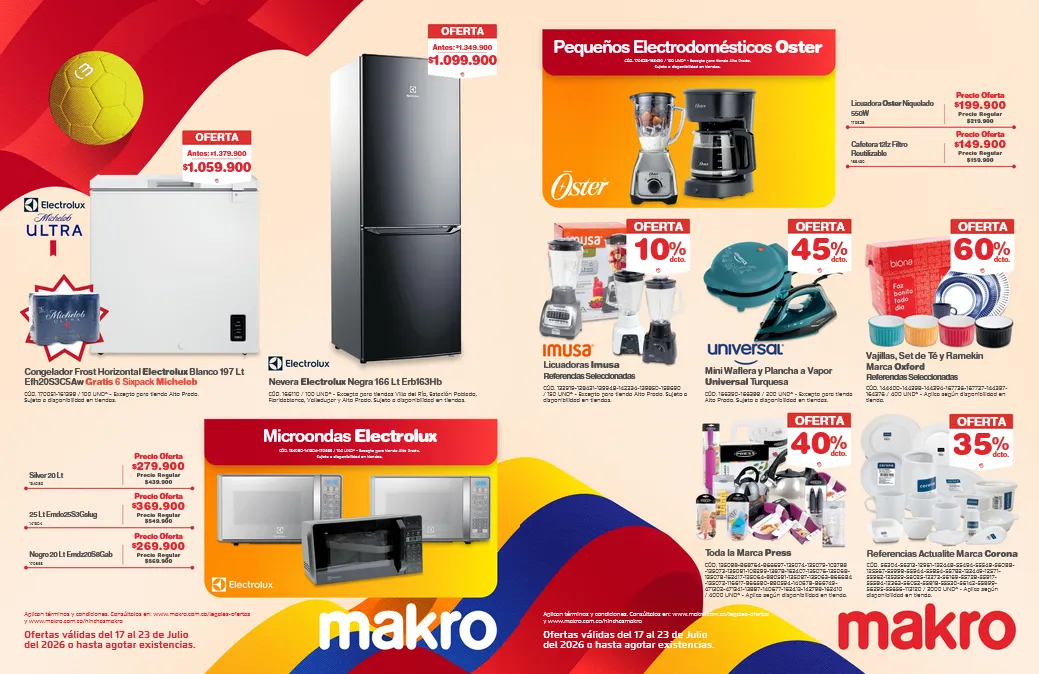 Catalogo de Makro Ofertas 17 de julio al 26 de julio 2026 - Pag 17