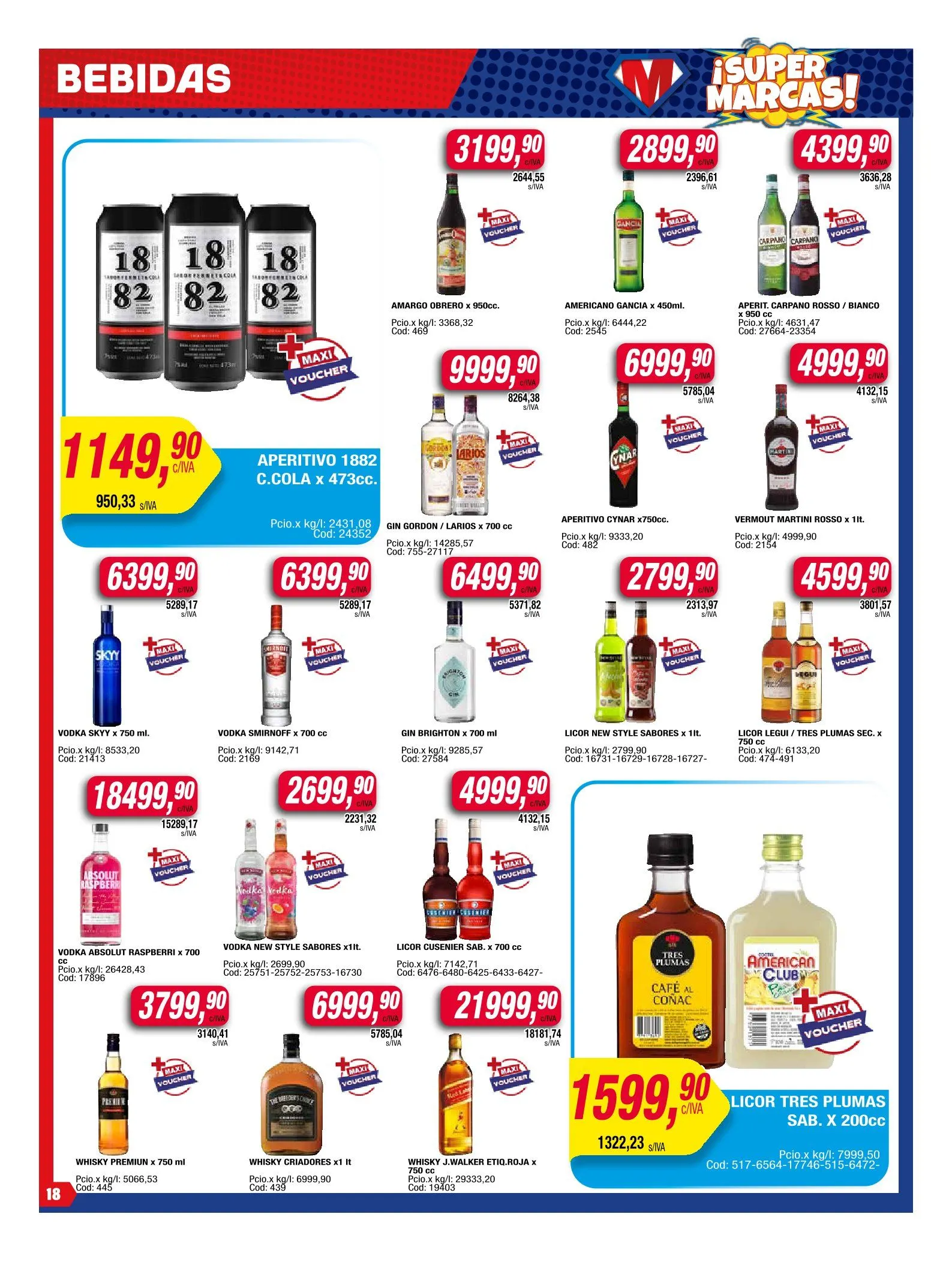 Ofertas de Ofertas Maxiconsumo 21 de julio al 27 de julio 2025 - Página 18 del catálogo