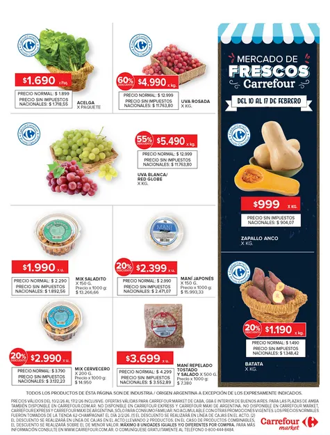 Ofertas de Ofertas Carrefour Market 10 de febrero al 17 de febrero 2026 - Página 18 del catálogo
