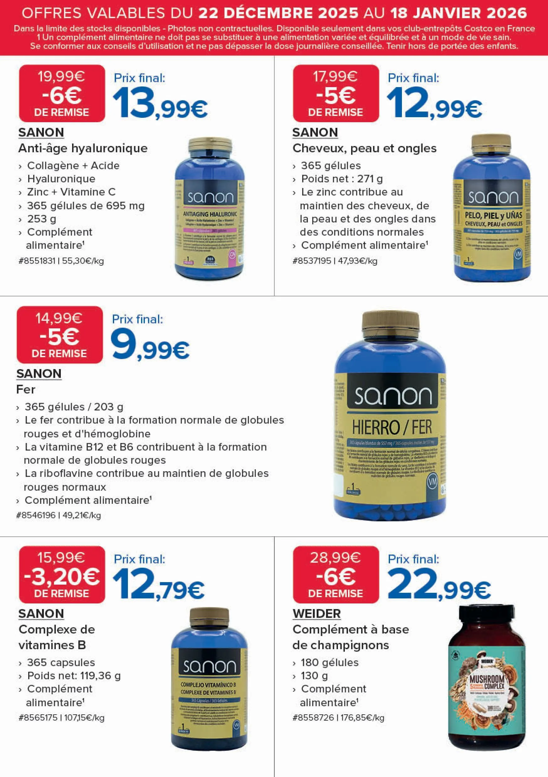 Costco Catalogue du 22 décembre au 18 janvier 2026 - Catalogue page 18