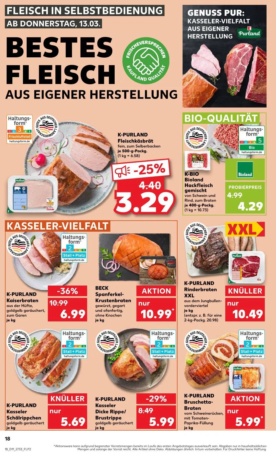 Kaufland Prospekt von 13. März bis 19. März 2025 - Prospekt seite 18